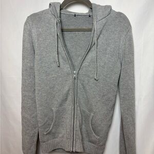 🩶brandy melville alana zip up sweater